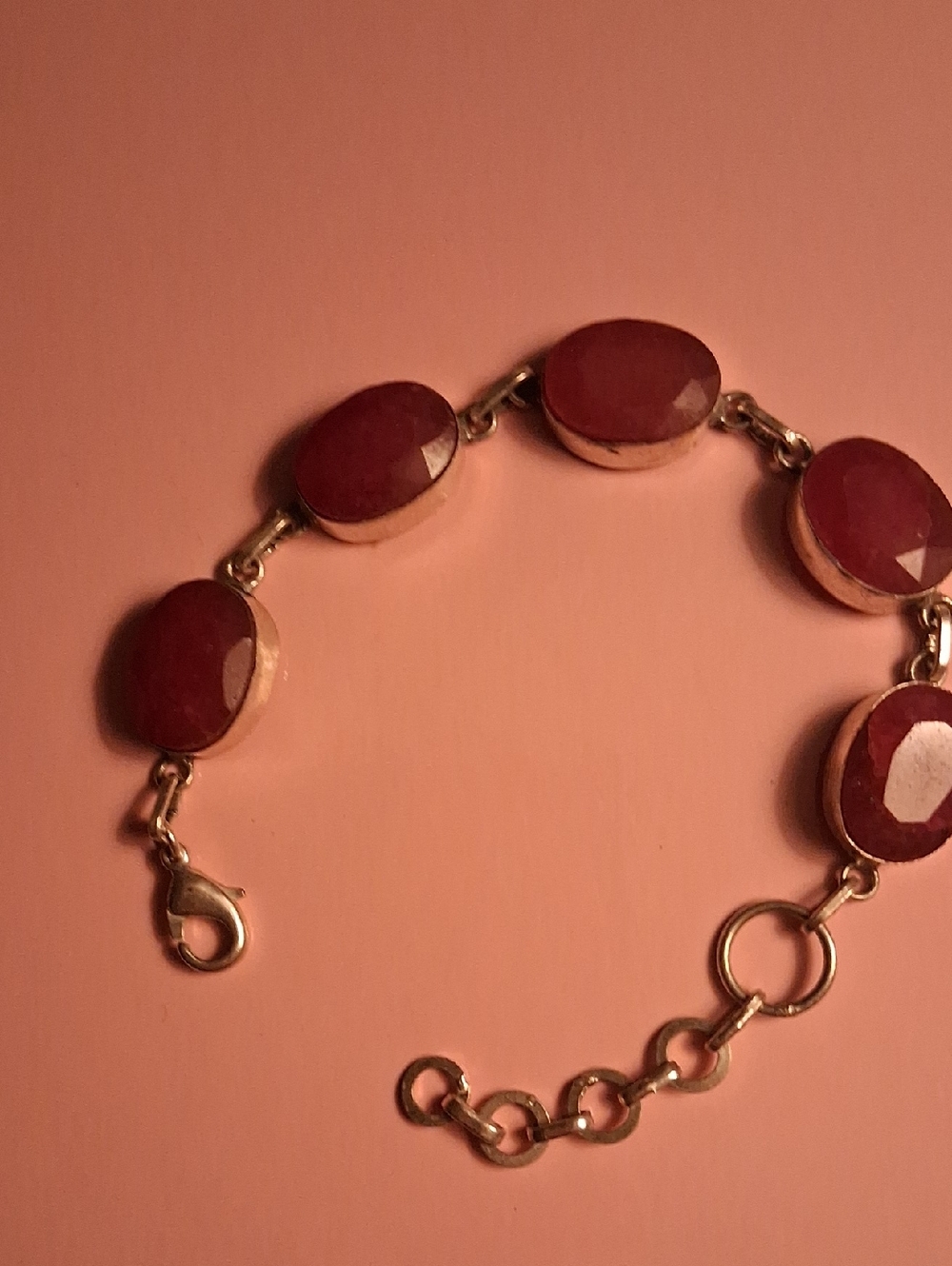 Natural Ruby Bracelet